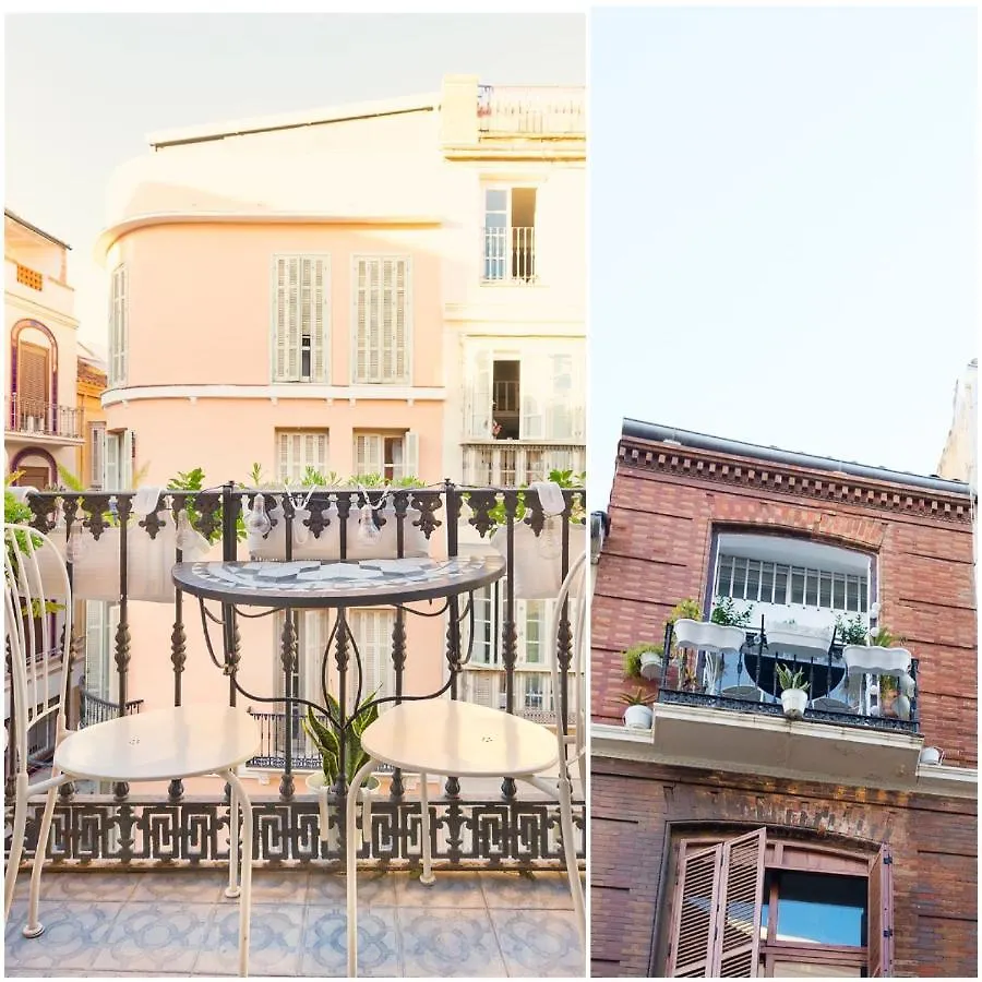Del Parque Flats Especerias Balcony Apartment Malaga Spain
